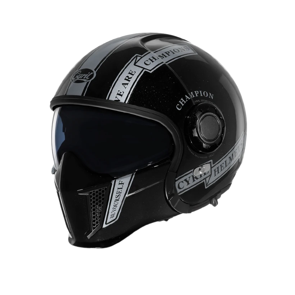 Casco modular vintage integral – Doble visor | Aprobado por DOT y ECE - Meowbutter