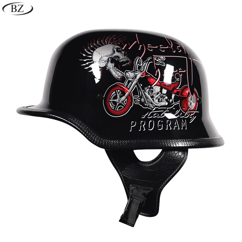 Casco Retro M35 Stahlhelm Medio – Aprobado DOT y ECE - Meowbutter