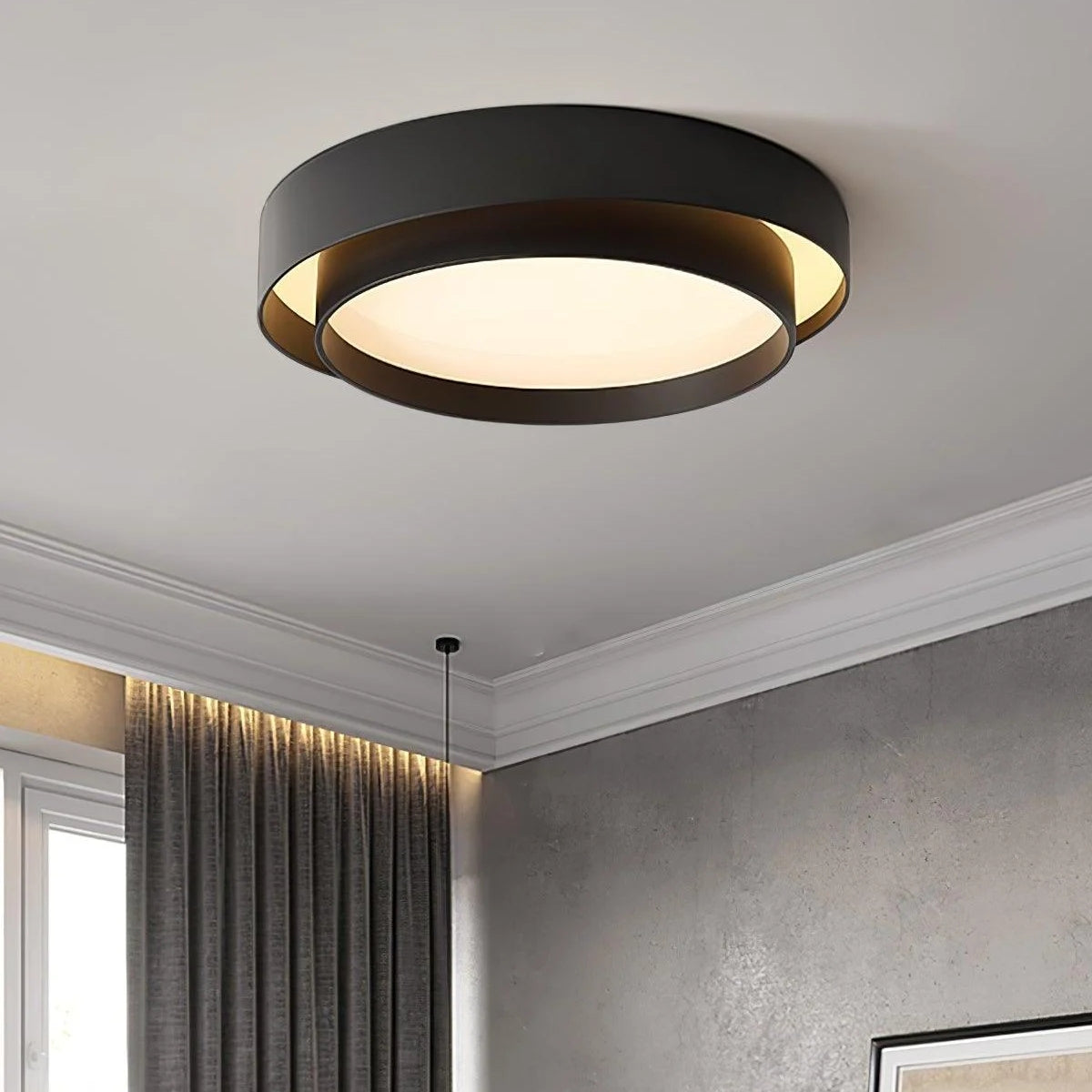 Plafoniera LED rotonda nordica | Design moderno minimalista | Meowbutter