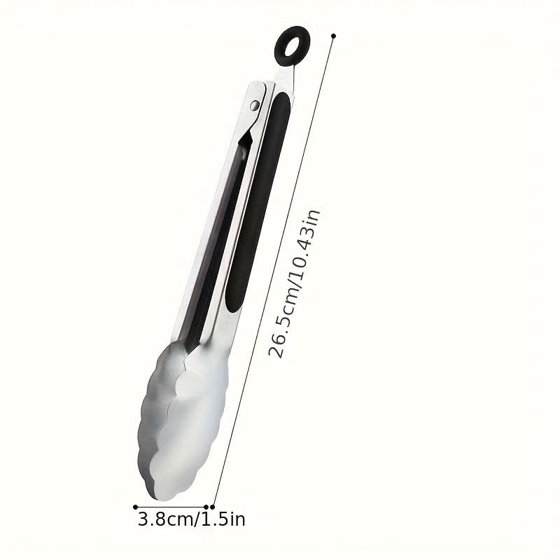 Stainless Steel Locking Kitchen Tongs | meowbutter