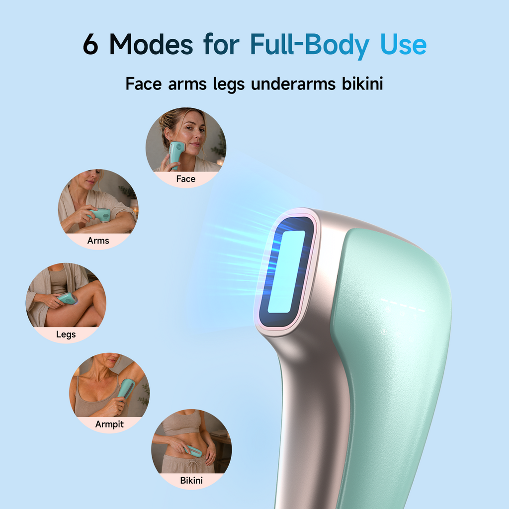 IPL Hair Removal Device for Hair Reduction and Lasting Smooth Skin