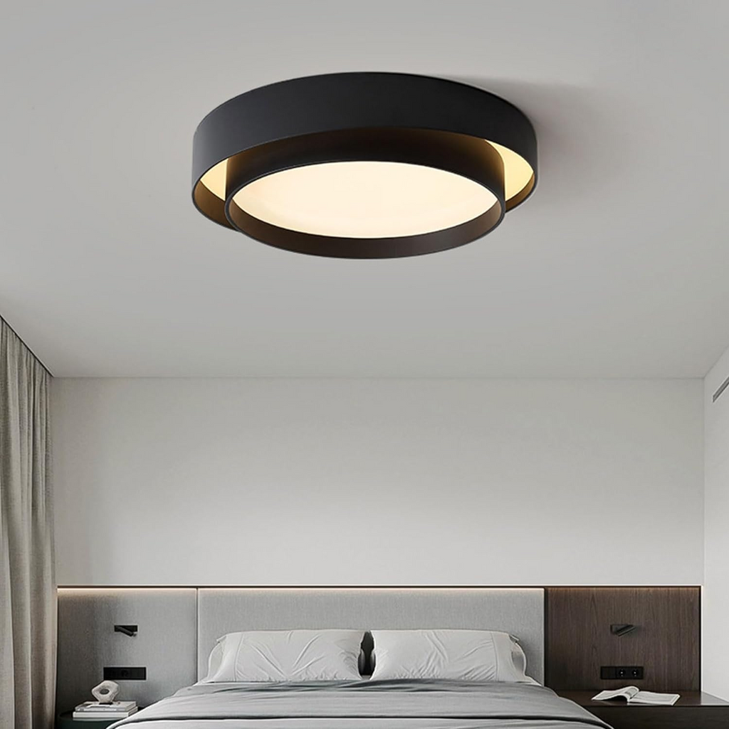 Plafoniera LED rotonda nordica | Design moderno minimalista | Meowbutter