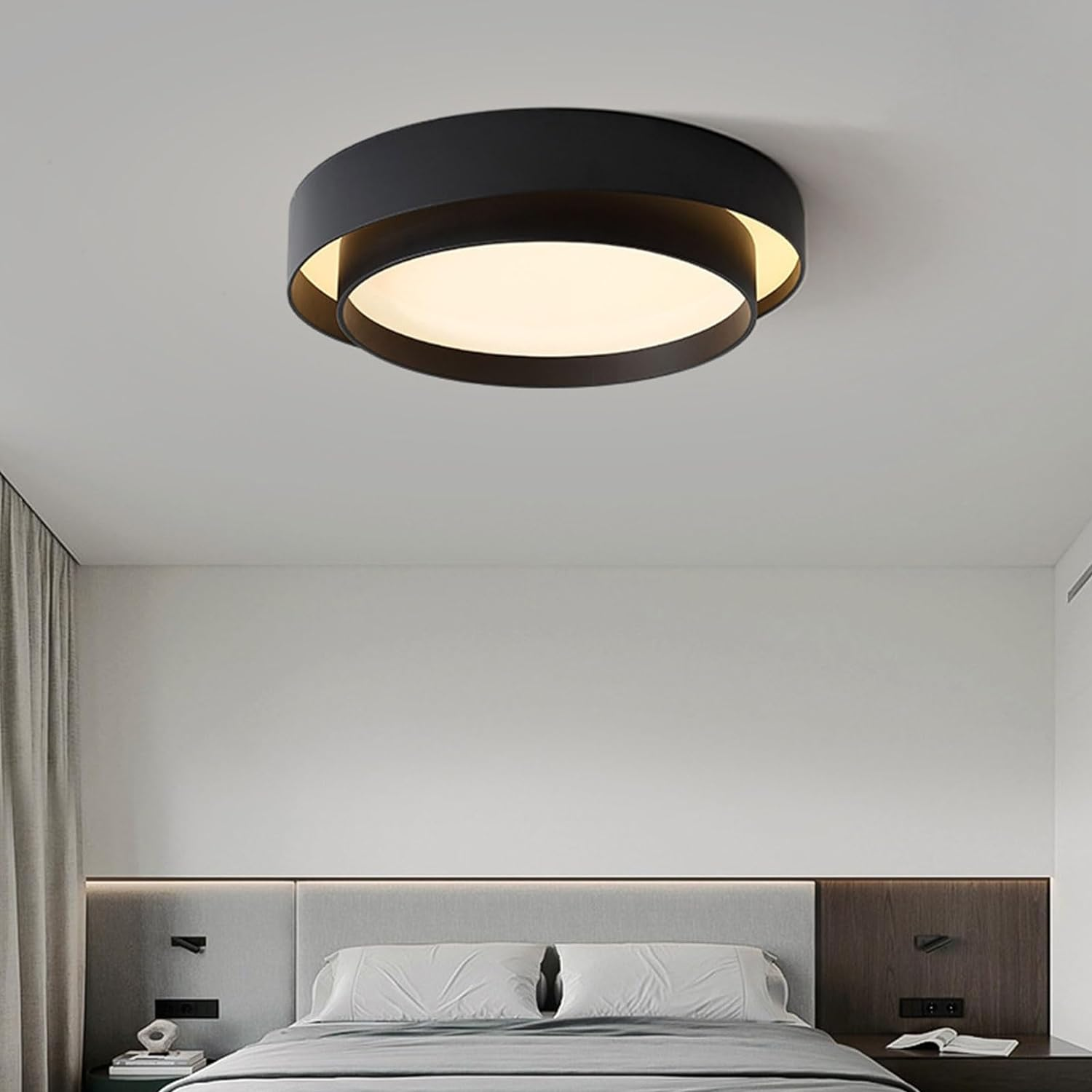Plafoniera LED rotonda nordica | Design moderno minimalista | Meowbutter