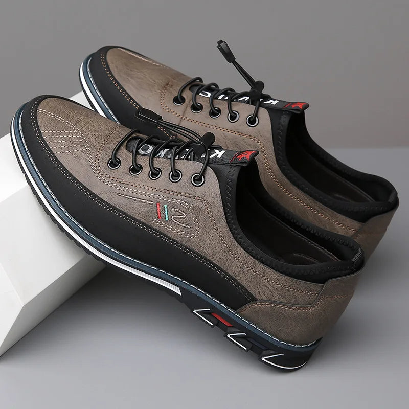 Scarpe Oxford ortopediche da uomo Elias — Supporto ammortizzato