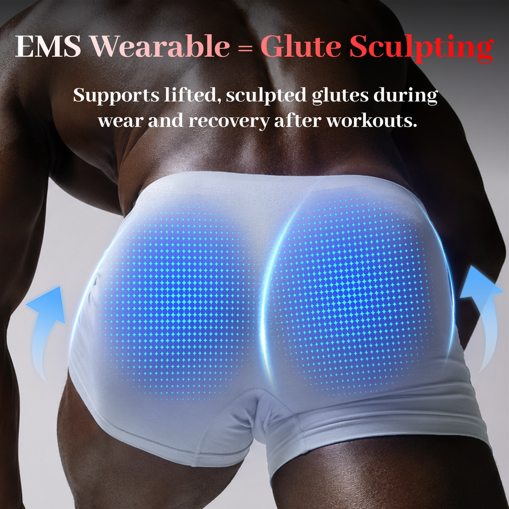 Wearable EMS Brief for Glute Activation, Lower-Body Comfort and Daily Recovery