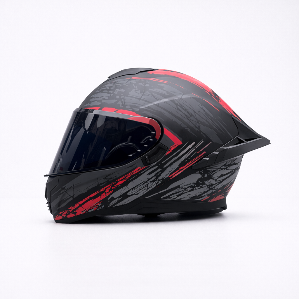Casco integral LVS-703 Pro Big Tail - Meowbutter