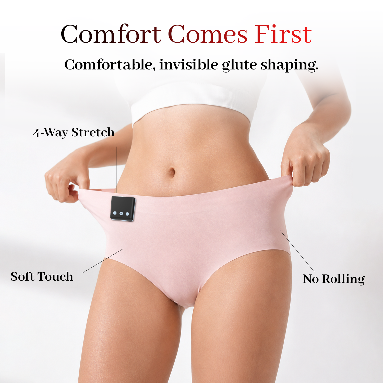 Wearable EMS Briefs for Glute Activation, Lower-Body Comfort and a Toned Feel