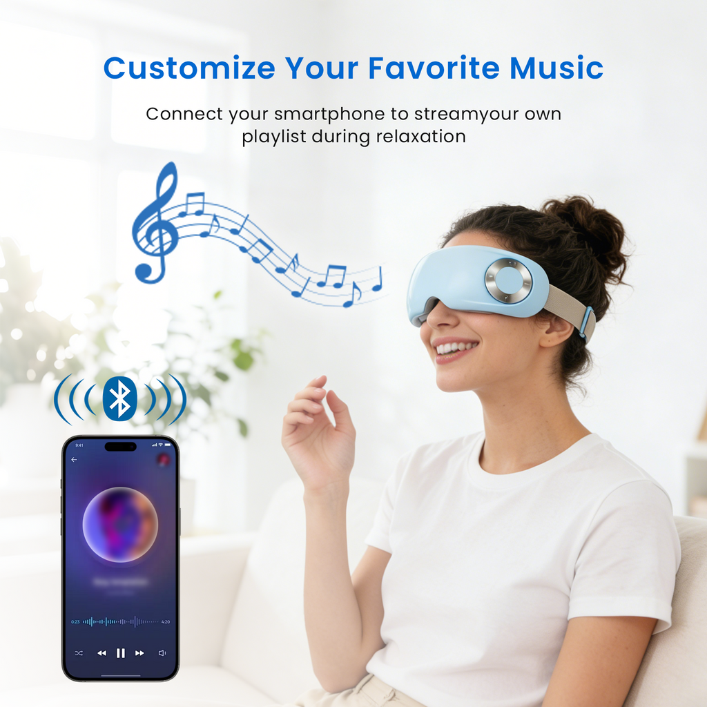 Hydrating Eye Massager for Screen Fatigue, Daily Tension, and Soothing Relief