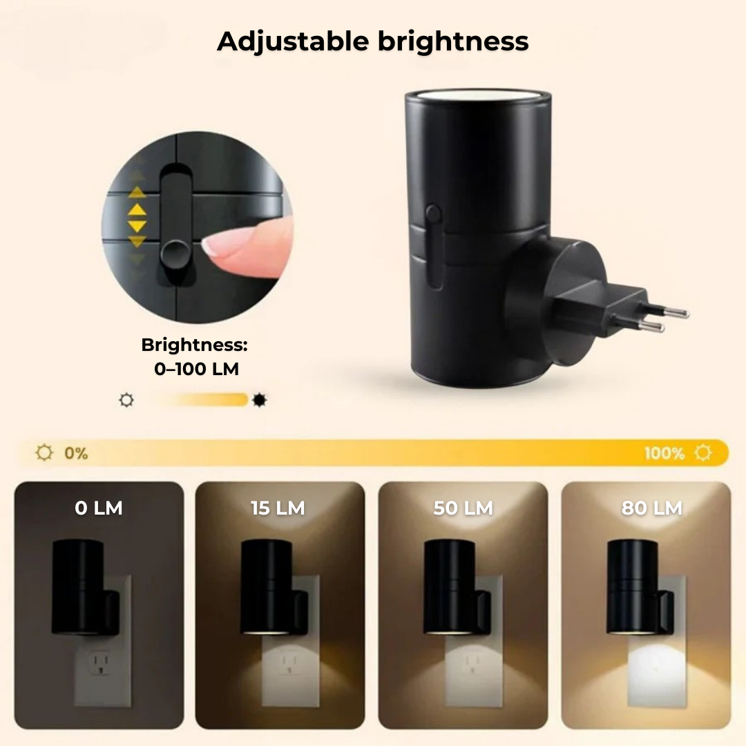 Luno Night Light With Soft Glow LED Ambience For Home Use