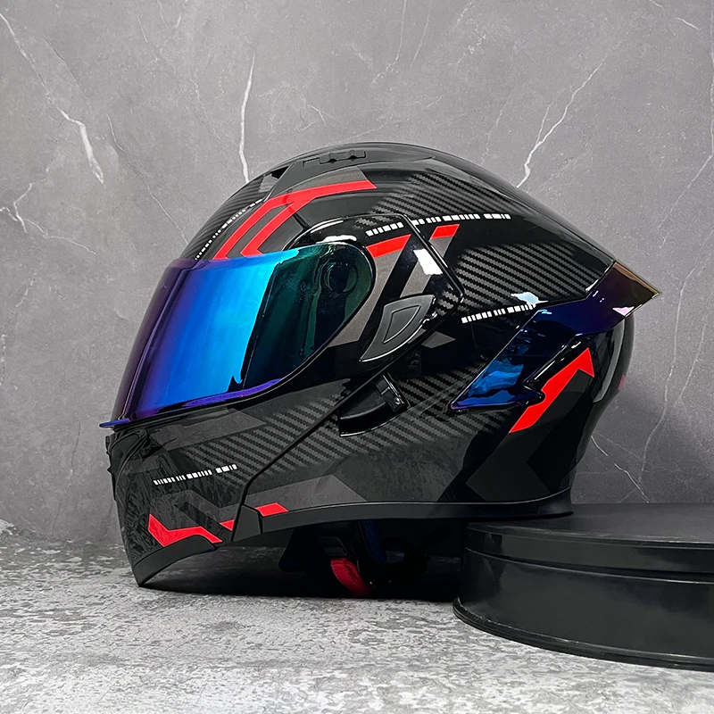 Casco Veltrix X11 Carbon – Certificado DOT y ECE - Meowbutter