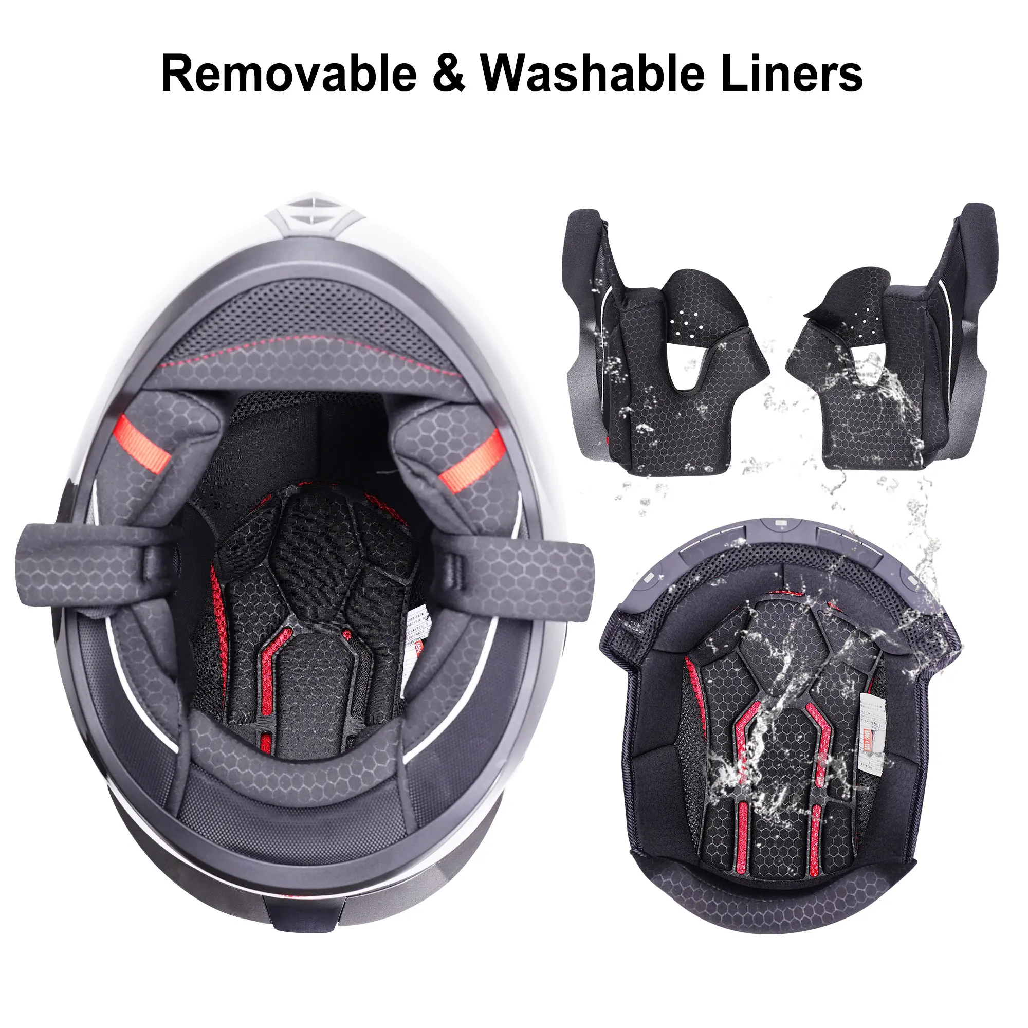 Casco integrale SafeRide Pro - Omologato DOT ed ECE | meowbutter