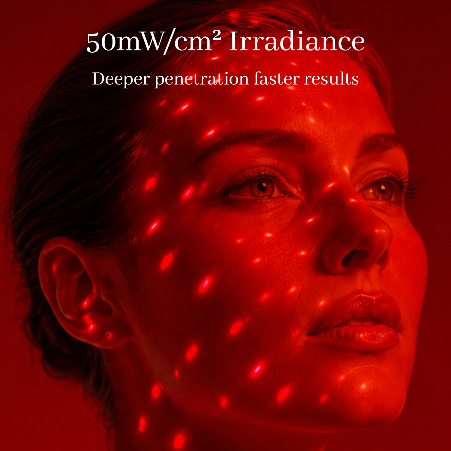 Facial Light Therapy & Misting Panel for Skin Fatigue, Redness, and Daily Rejuvenation