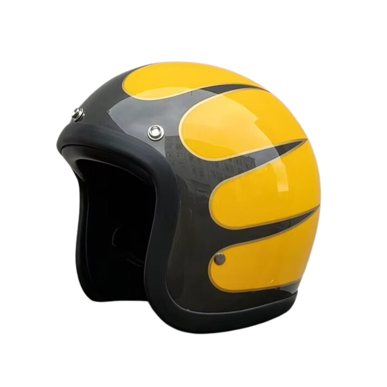Casco Moto Vintage Chopper Low Profile - Omologato DOT & ECE | meowbutter