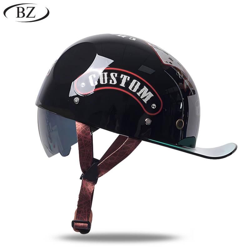 Casco Retro Premium Medio – Edición Signature - Meowbutter