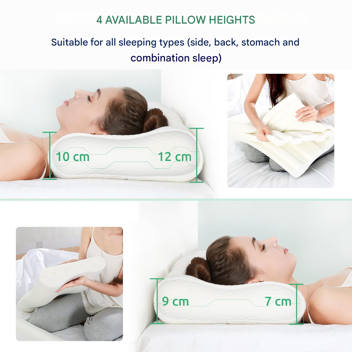 SleepEase Ortho Pro Pillow — Head and Neck Support