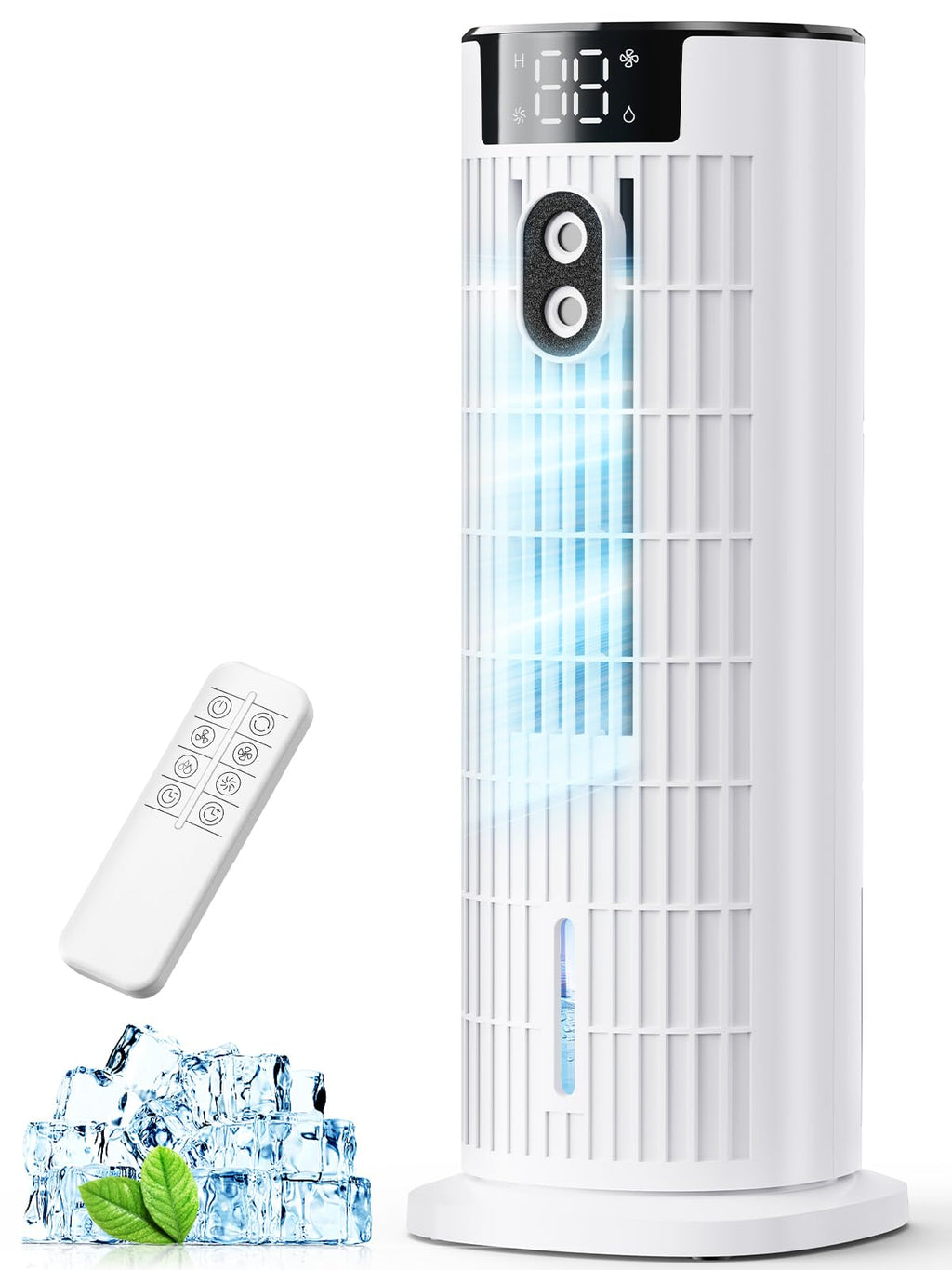 Raffrescatore d'Aria Portatile 4-in-1 - Funzione Nebbia - Telecomando - Timer | meowbutter