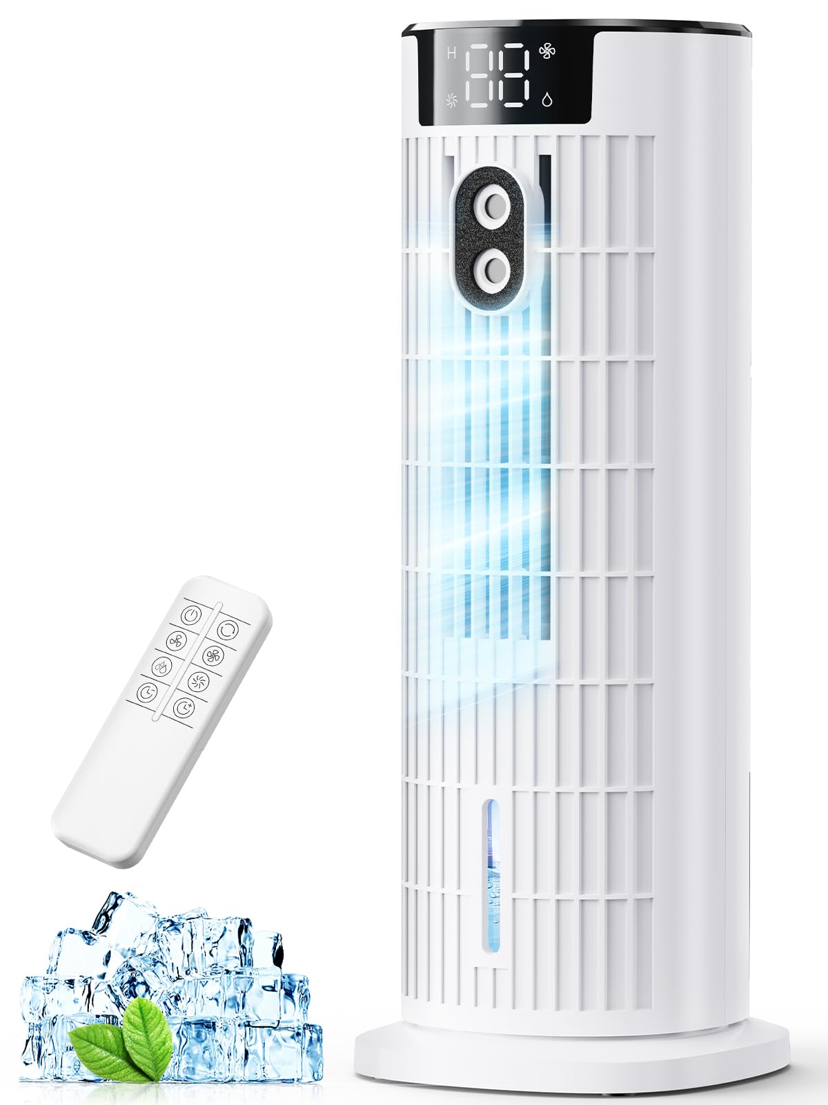 Raffrescatore d'Aria Portatile 4-in-1 - Funzione Nebbia - Telecomando - Timer | meowbutter