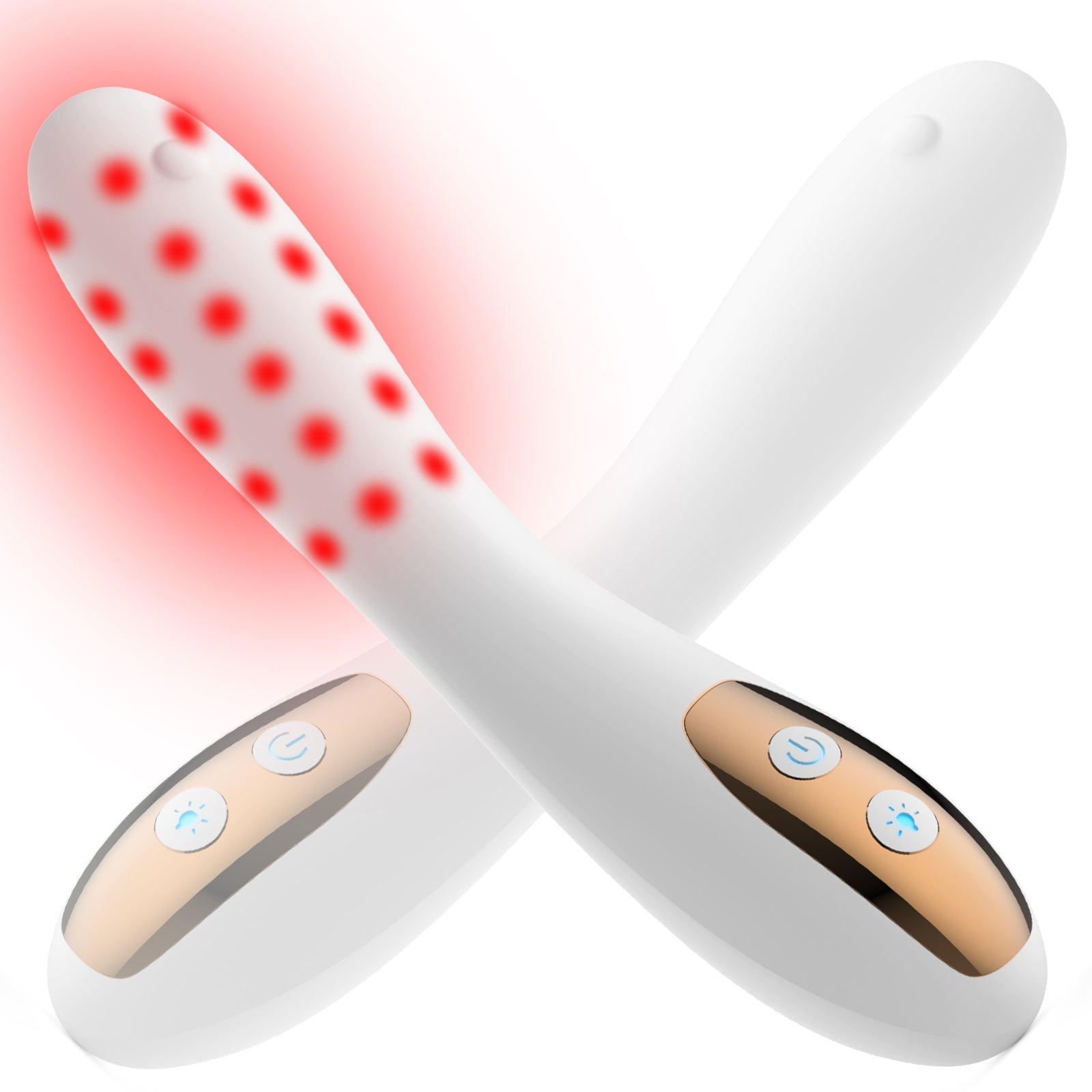 Dispositivo per terapia a luce rossa - Uso per benessere intimo - Funzione riscaldante portatile | meowbutter
