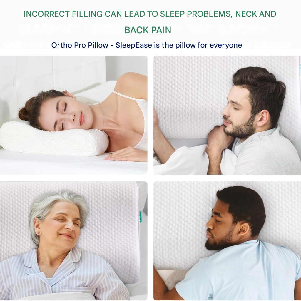 SleepEase Ortho Pro Pillow — Head and Neck Support
