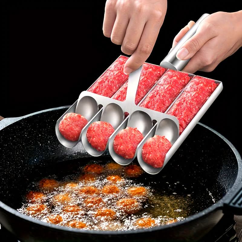 Moule pour boulettes de viande en acier inoxydable | meowbutter
