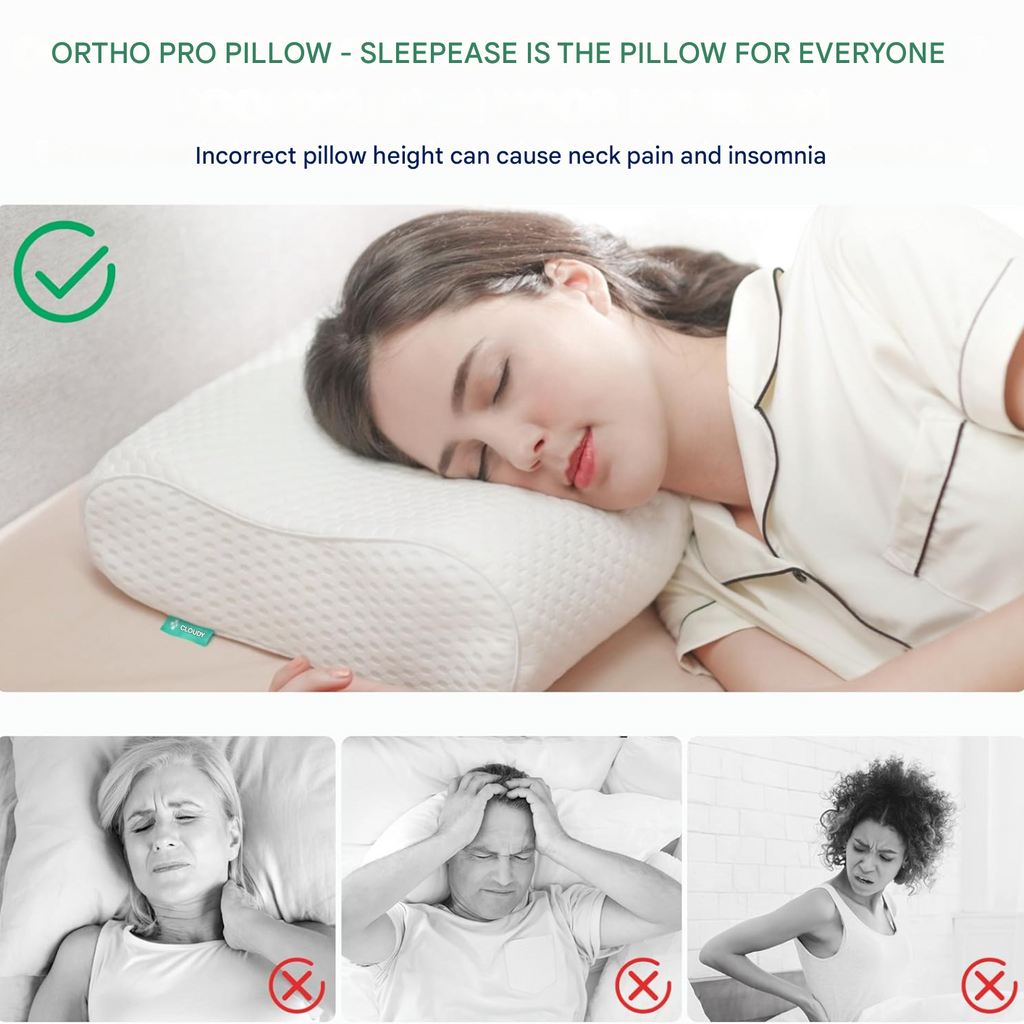 SleepEase Ortho Pro Pillow — Head and Neck Support