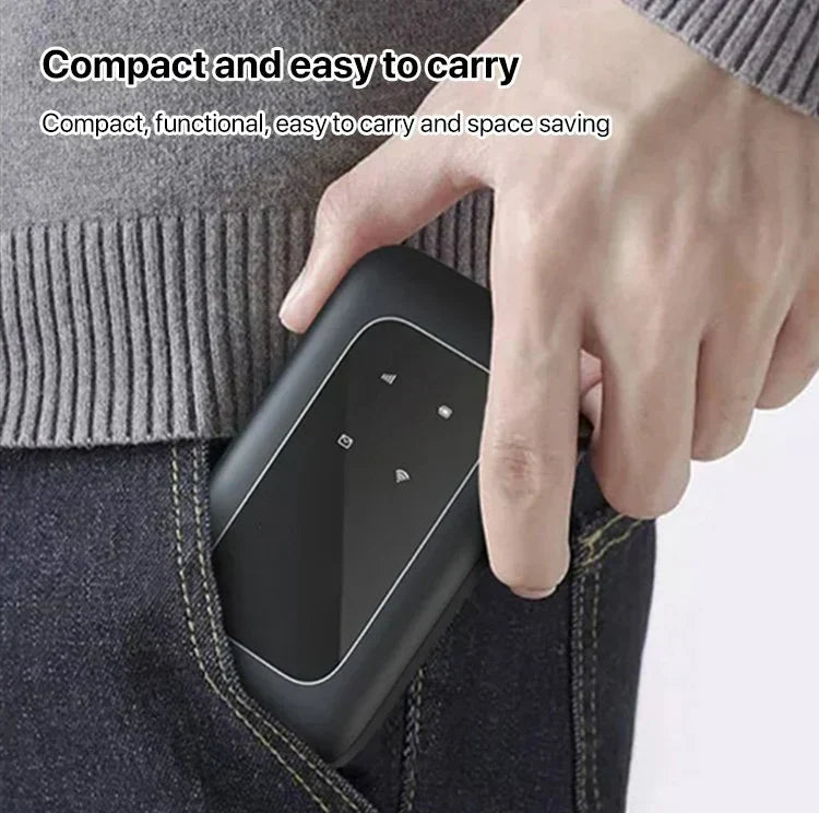 Portable 5G WiFi Router - High Speed Mobile Internet - Rechargeable Hotspot Device | meowbutter