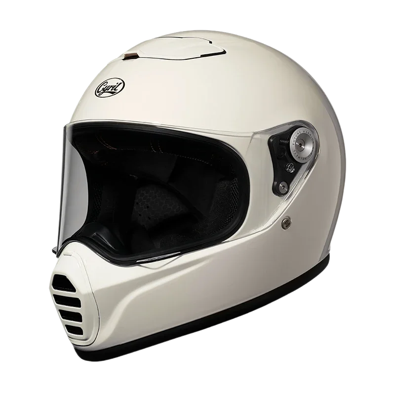 Capacete Integral Vintage RoadSpirit – Aprovado pela DOT e ECE - Meowbutter