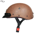 Vintage Half Helmet – DOT Approved | Unisex 4-Season Riding - Meowbutter