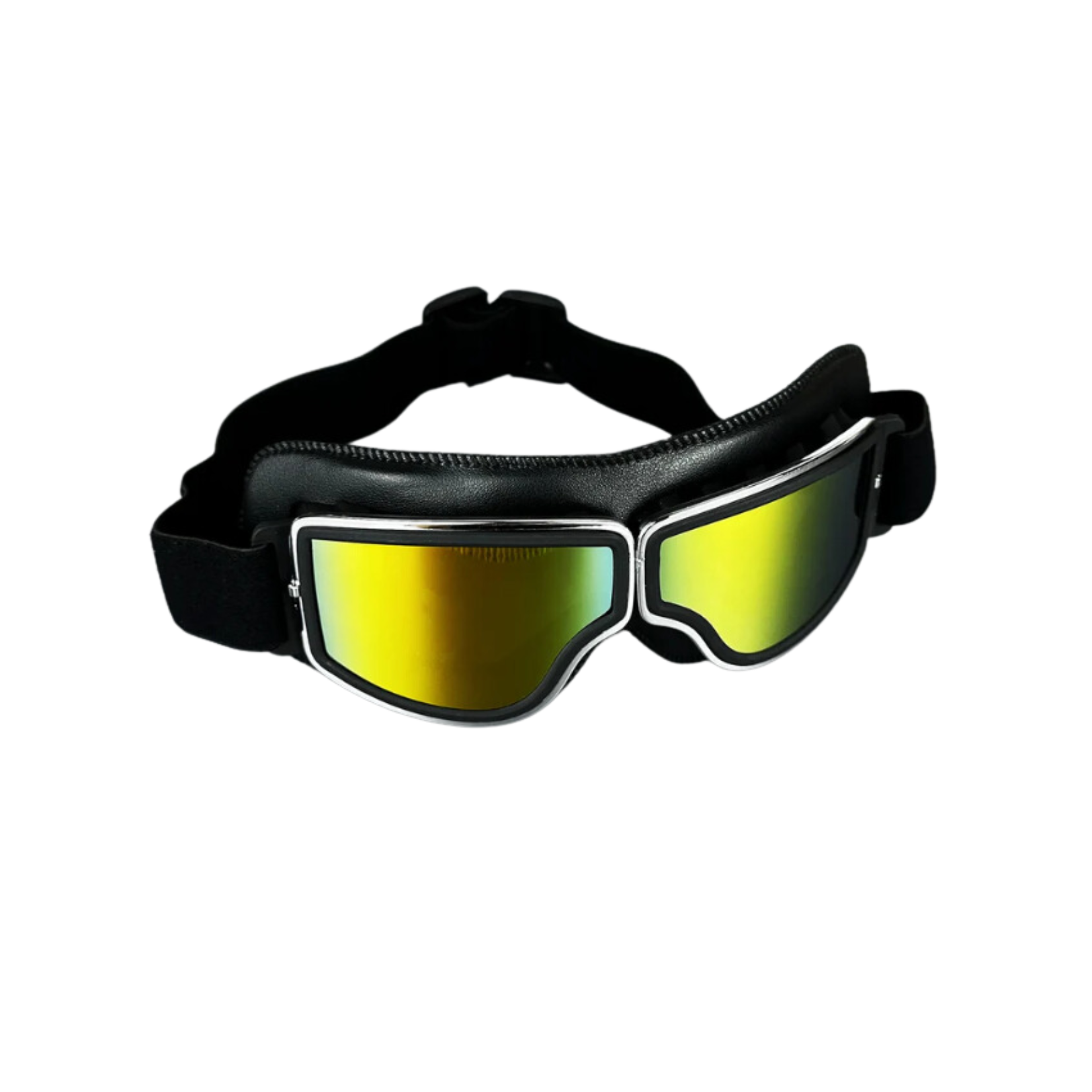 Vintage Leather Motorcycle Goggles - Meowbutter