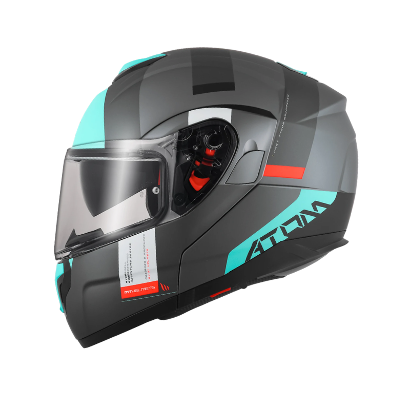 Casco MT Atom SV con doble visera abatible - Meowbutter