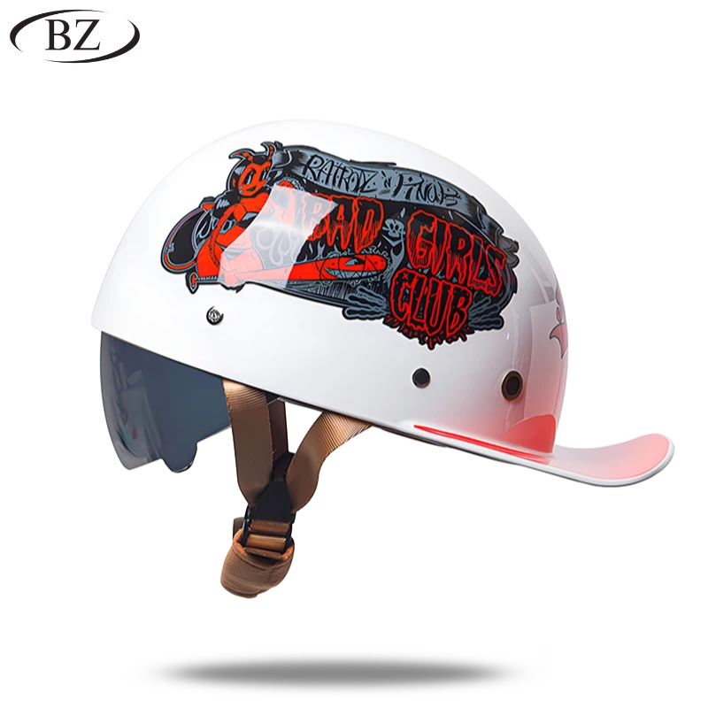 Casco Retro Premium Medio – Edición Signature - Meowbutter