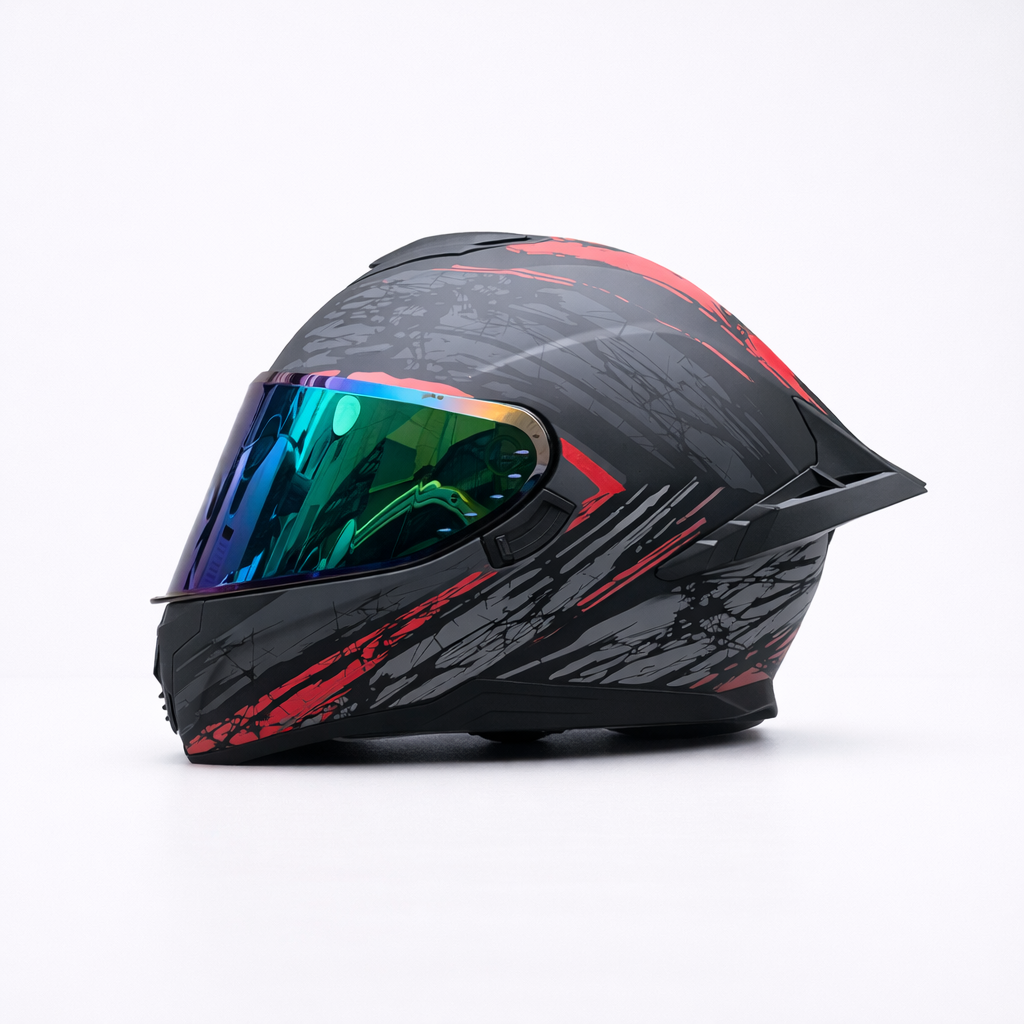 Casco integral LVS-703 Pro Big Tail - Meowbutter