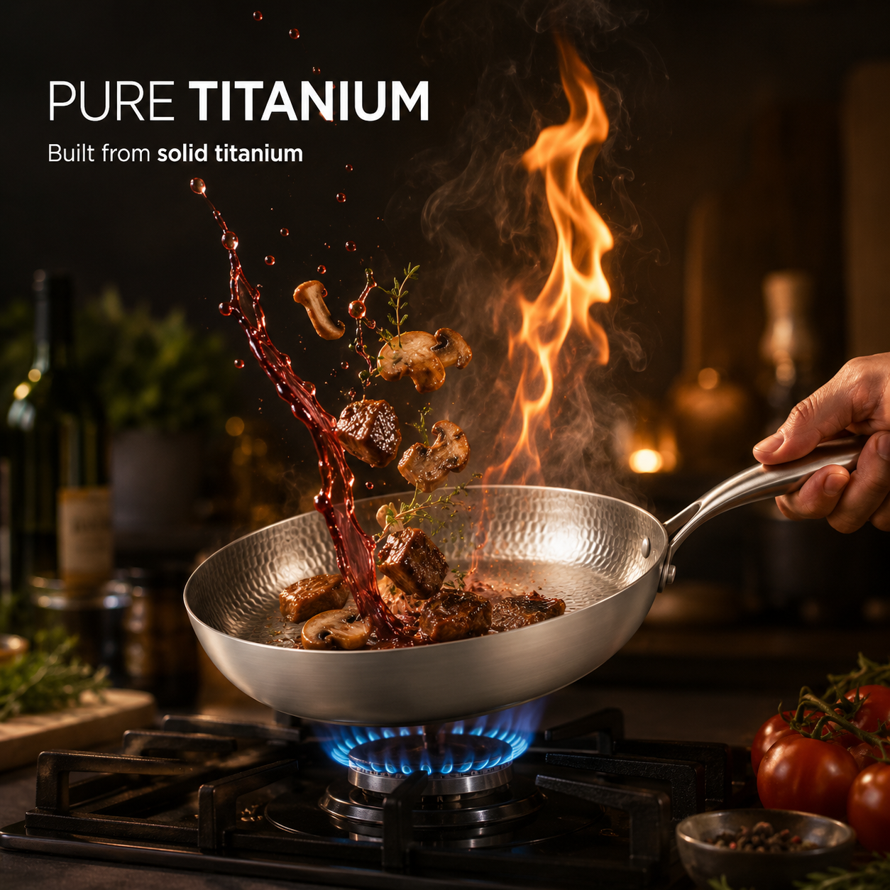 The Multi-Purpose Titanium Deep Pan (28cm)