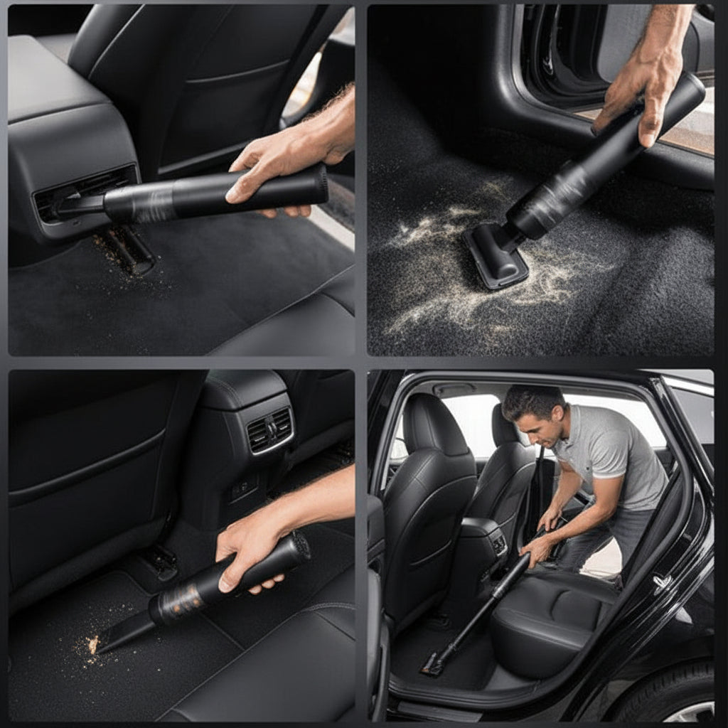 Car Vacuum Handheld Cordless Mini Cleaner Auto Interior | Meowbutter