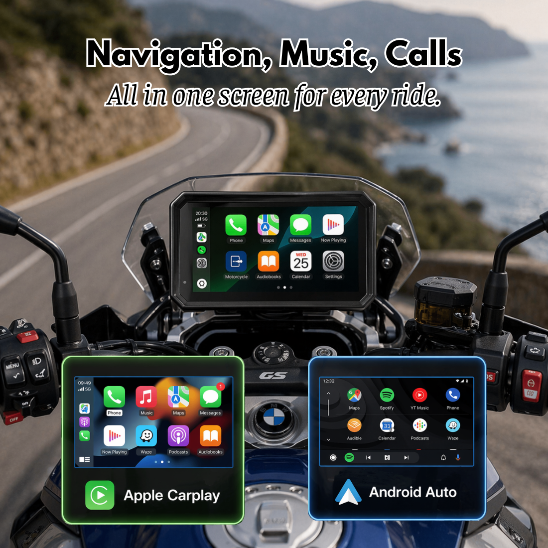MotoVision Pro for BMW (2026 Model) -  premium smart display | meowbutter
