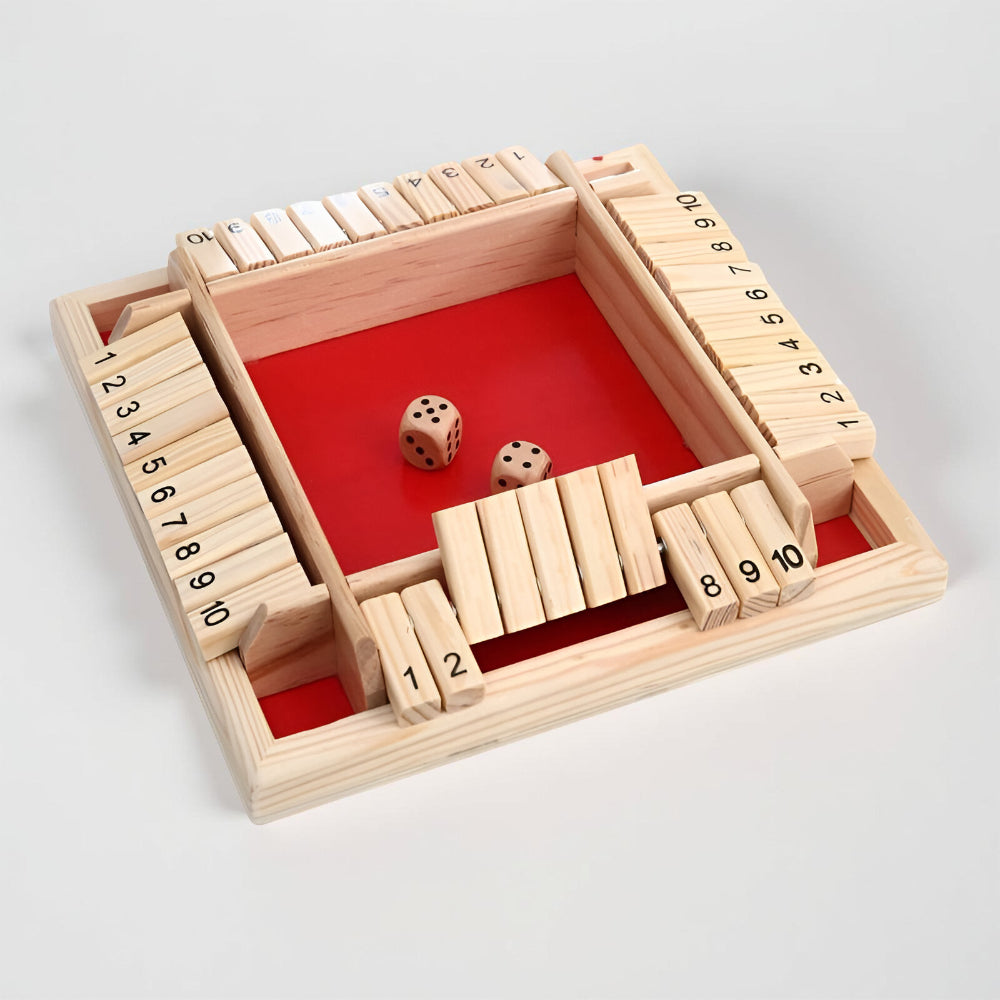 Board Game Wooden Math Learning Family Tabletop Educational Set | Meowbutter
