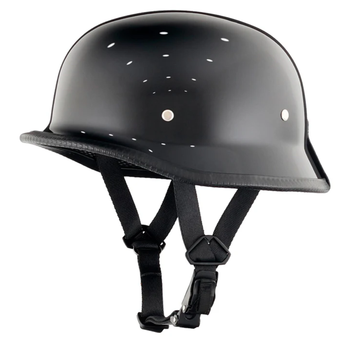 Vintage German Half Helmet | DOT Certified - Meowbutter
