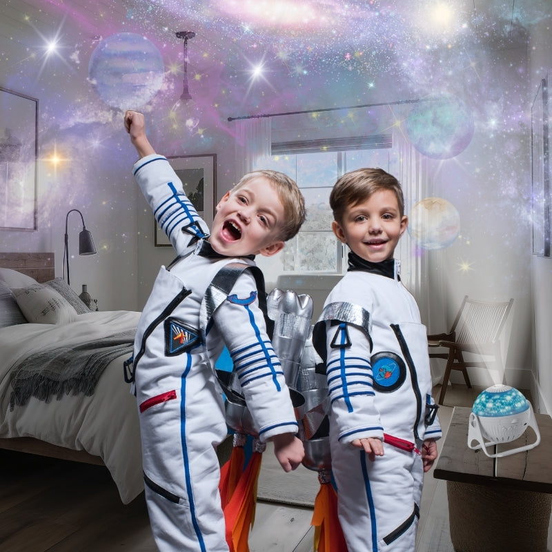 Galaxy Stjerneprosjektor - 7 Lysmoduser - LED Nattlys - USB-drevet - Soverom og Hjemmedekor | meowbutter