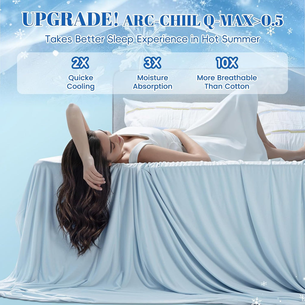 Chill Comfort Arc-Chill Tech Double-Layer Lightweight Cooling Blanket