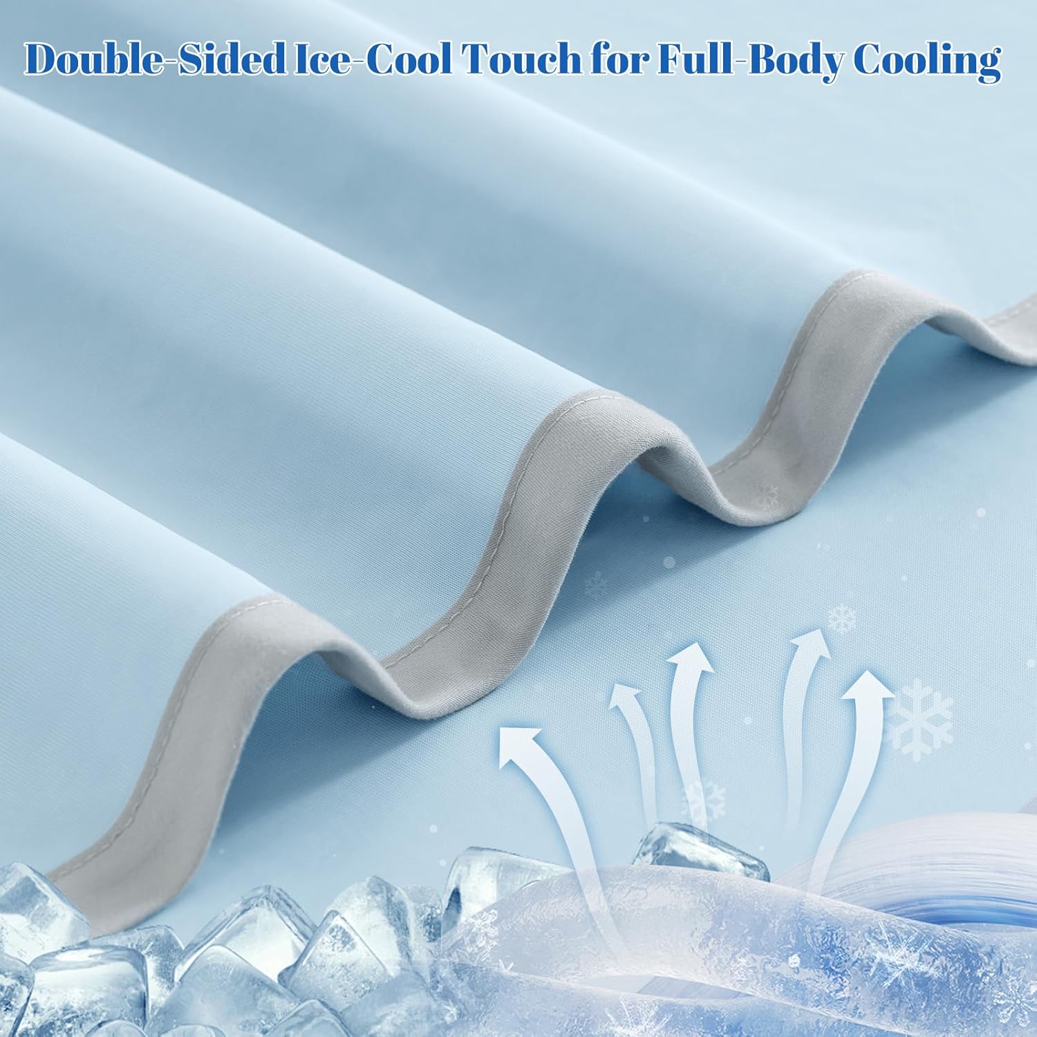 Chill Comfort Arc-Chill Tech Double-Layer Lightweight Cooling Blanket