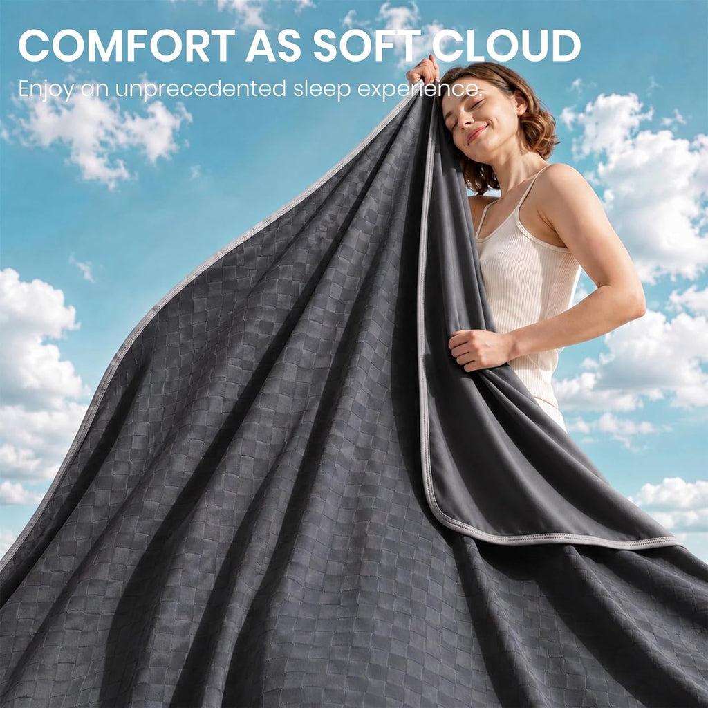 Chill Comfort Arc-Chill Technology Cooling Blanket — Soft Lightweight Fabric