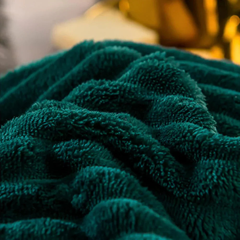 Bedding Duvet Cover Set Plush-Style Winter Bedspread Design | Meowbutter