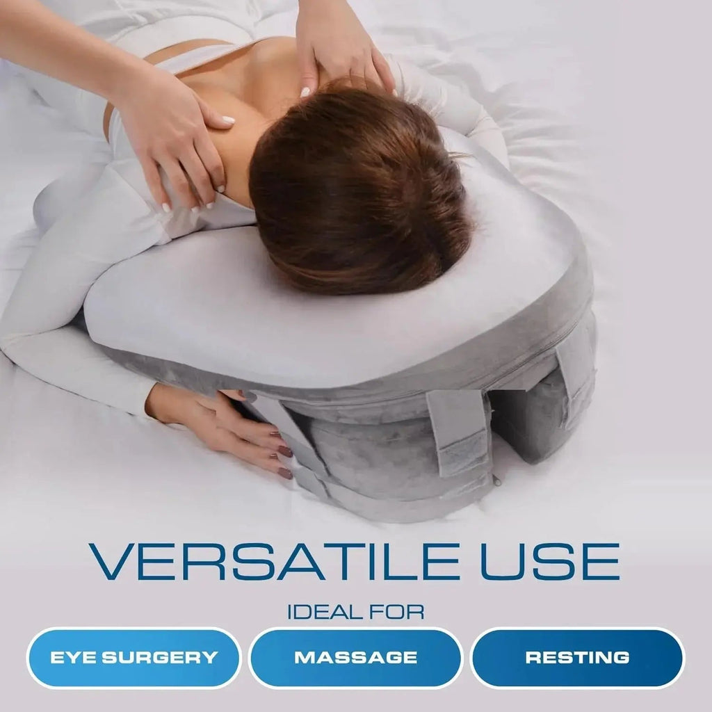 Prone Rest Pillow For Comfortable Face Down Support