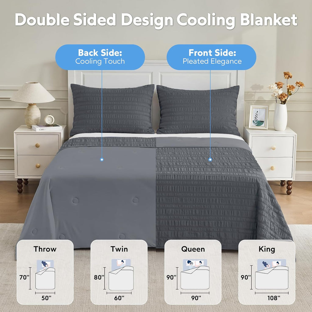 Chladivá deka Cozy Comfort - oboustranné provedení, cílená regulace teploty, rychlá absorpce tepla
