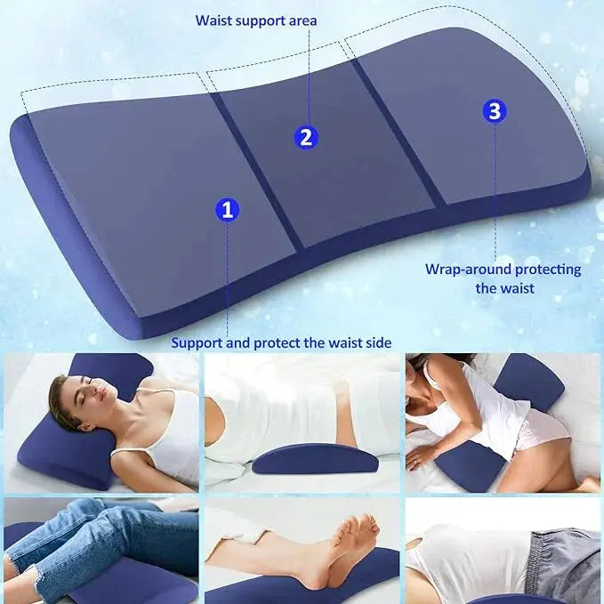 Back Support Pillow for Lower Back Comfort