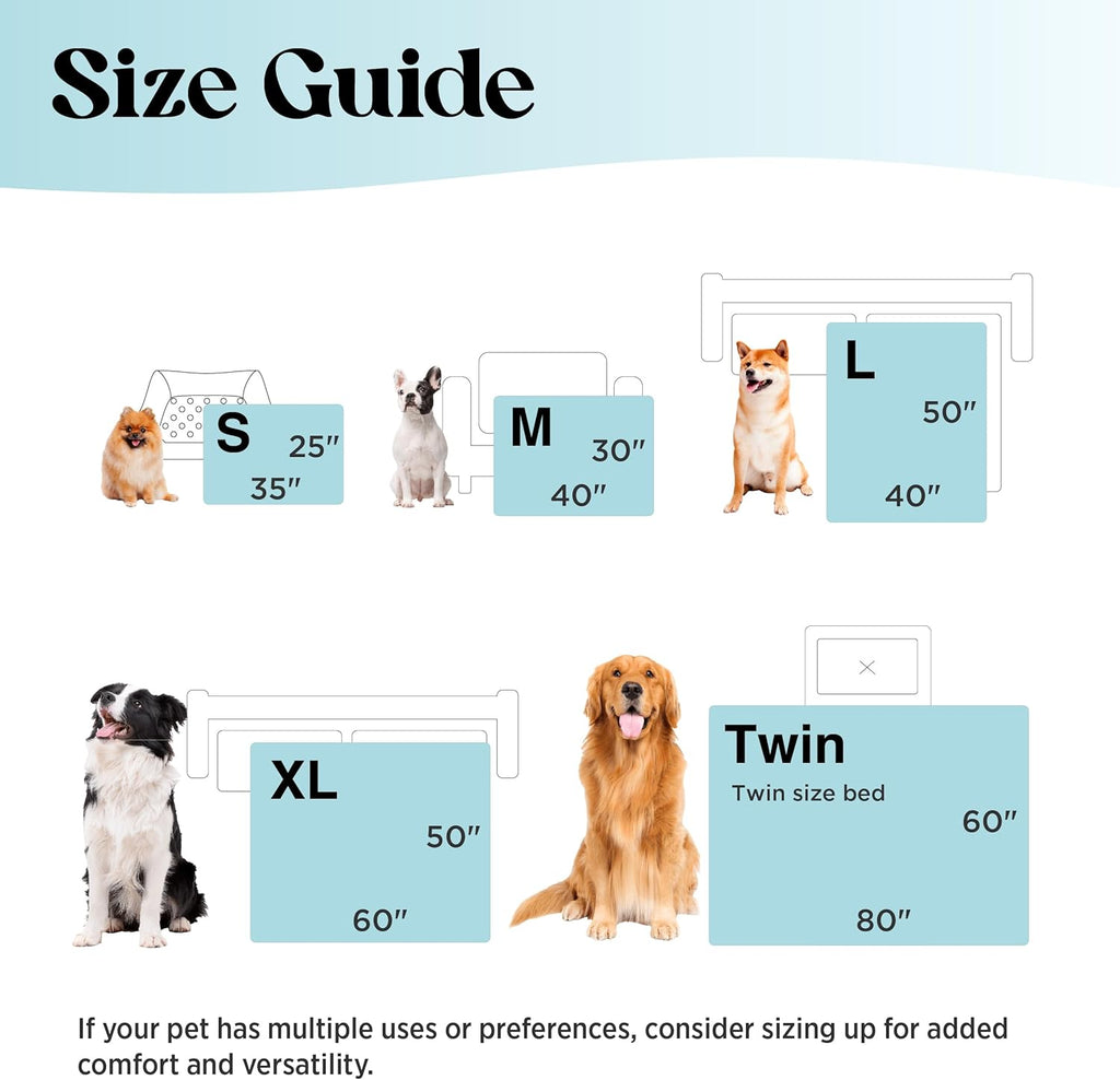 Chladicí deka pro psy Cozy Pet Collection — Pratelná, rychlé pohlcování tepla