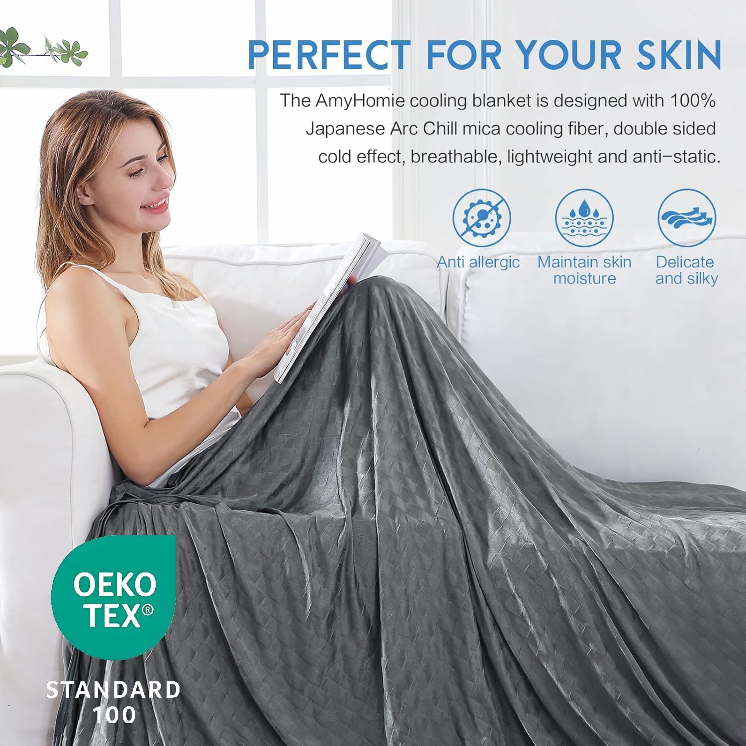 Chill Comfort Cooling Blanket — Double-Sided Cold Effect Surface