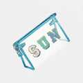 Clear Travel Cosmetic Bag — Flexible Waterproof PVC Pouch
