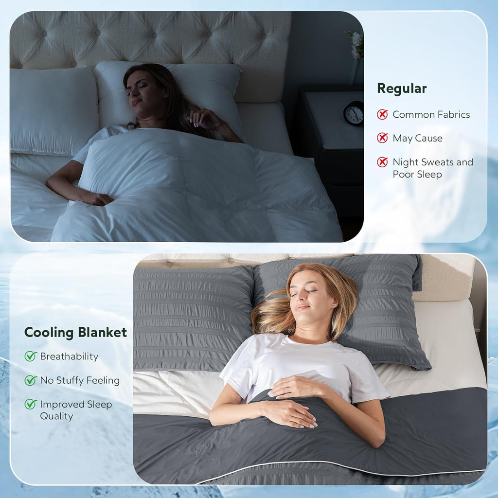 Chladivá deka Cozy Comfort - oboustranné provedení, cílená regulace teploty, rychlá absorpce tepla