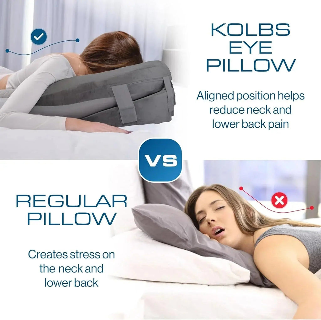 Prone Rest Pillow For Comfortable Face Down Support
